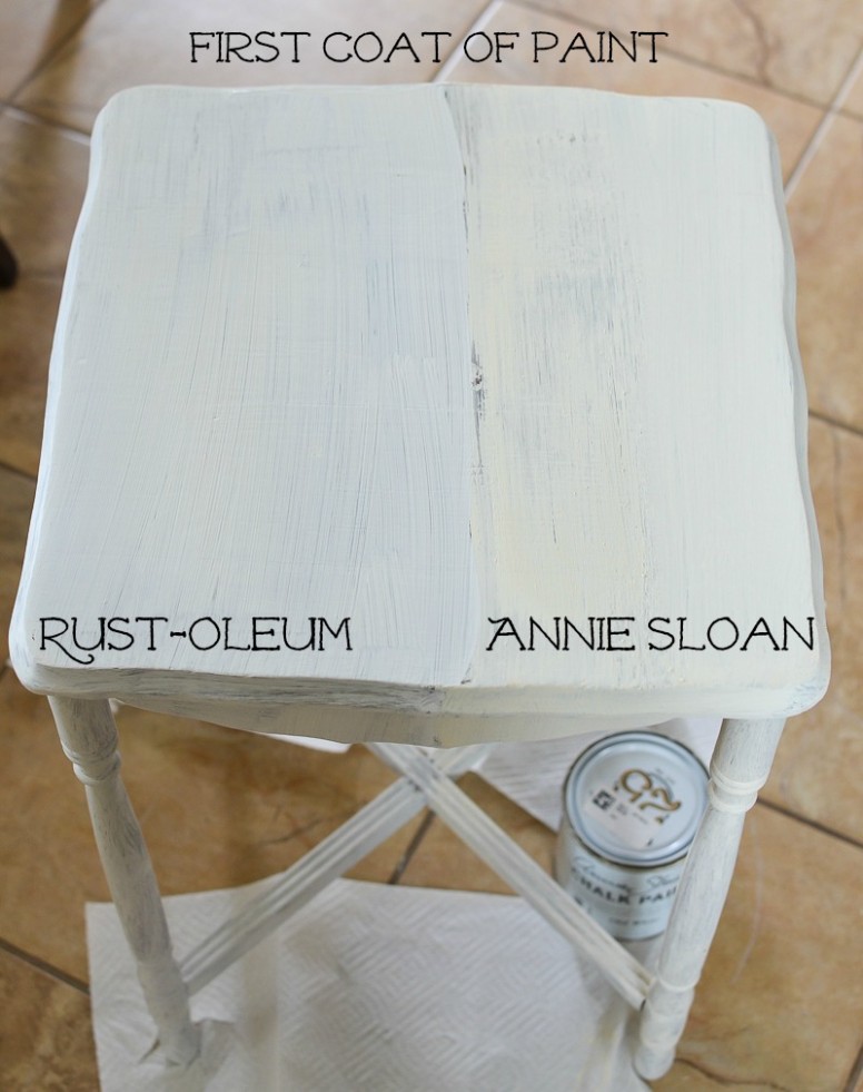 Annie Sloan Chalk Paint Vs Rust Oleum Chalked Paint Annie Sloan Chalk Paint Custom Colors