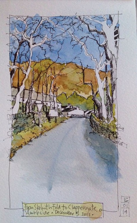 Clappersgate, Near Ambleside In 2019 | Watercolor Art ..