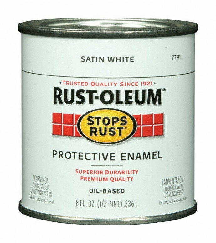 Rust Oleum Metal Saver Paint Oil Base Exterior, Interior ..