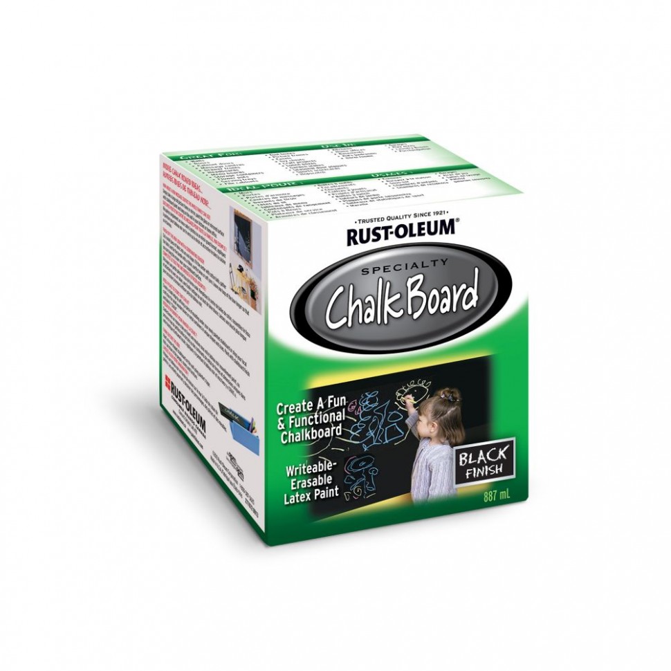 Rust Oleum Specialty Chalkboard Paint Black (887ml ..